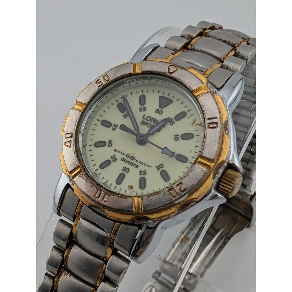 Lorus Sport Women's Watch 28mm‎ Case Two Tone 7.25